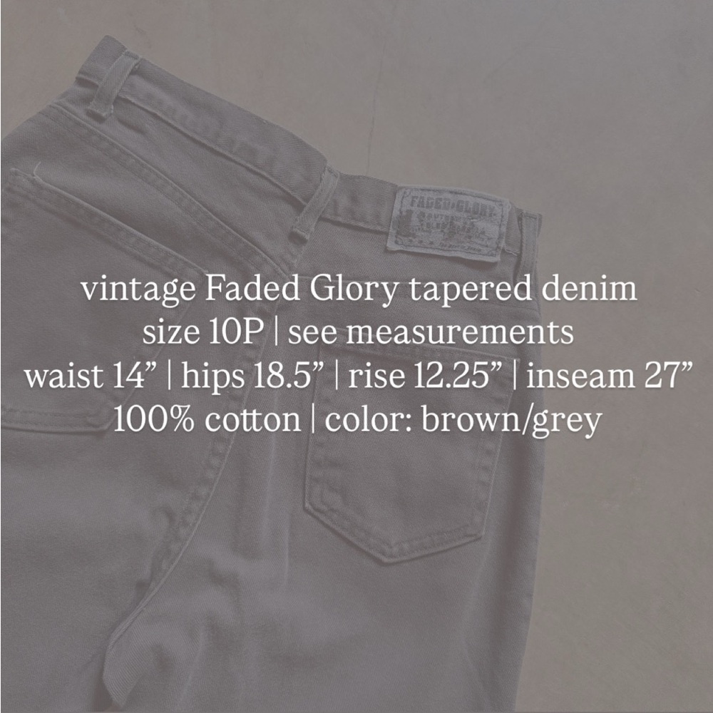 Vintage faded glory denim | size 10P - Picture 7 of 7